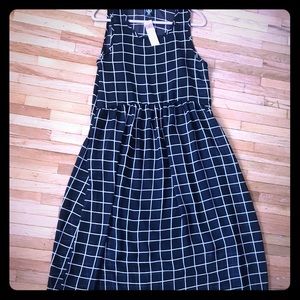 Agnes and Dora Godiva Dress Black & White